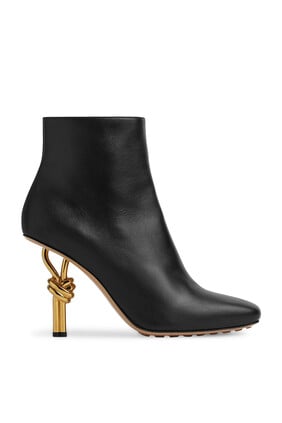 Knot 100 Leather Ankle Boots